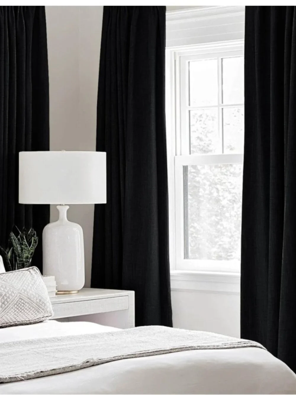 Black Blackout Curtains